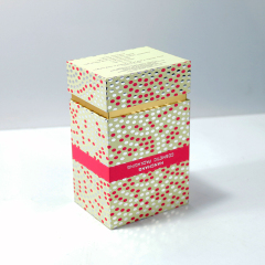 Personalized custom luxury paper wedding chocolate cosmetic packaging box jewelry gift box with lid