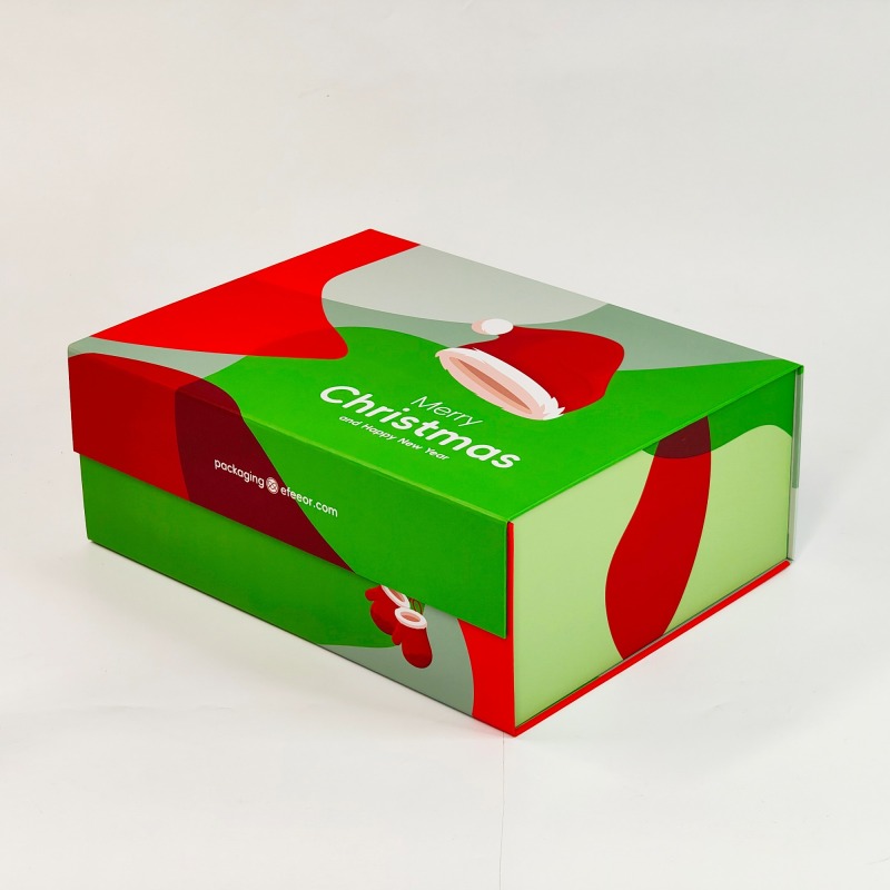 Cardboard Box Wholesale Wedding Cosmetic Packaging Paper Box Custom Logo Luxury Magnetic Closure Christmas Gift box