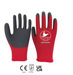13 gauge polyester liner with latex crinkle palm coating