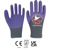 13 gauge polyester liner with latex foam 3/4 coating