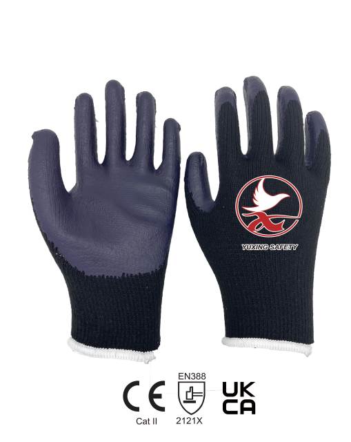 10 gauge RECYCLED polycotton liner with latex smooth palm coating