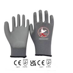 13 gauge polyester liner with PU palm coating