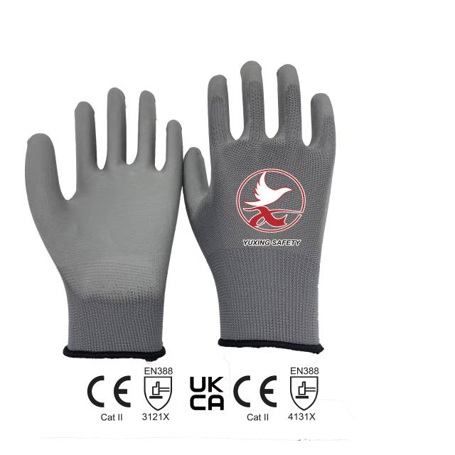 13 gauge polyester liner with PU palm coating