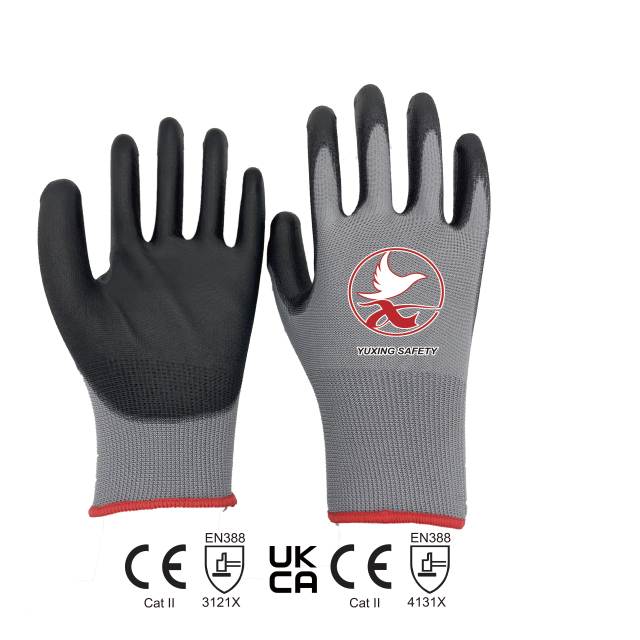 13 gauge polyester liner with PU palm coating