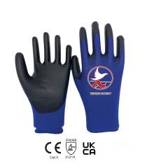 18 gauge nylon liner with PU palm coating