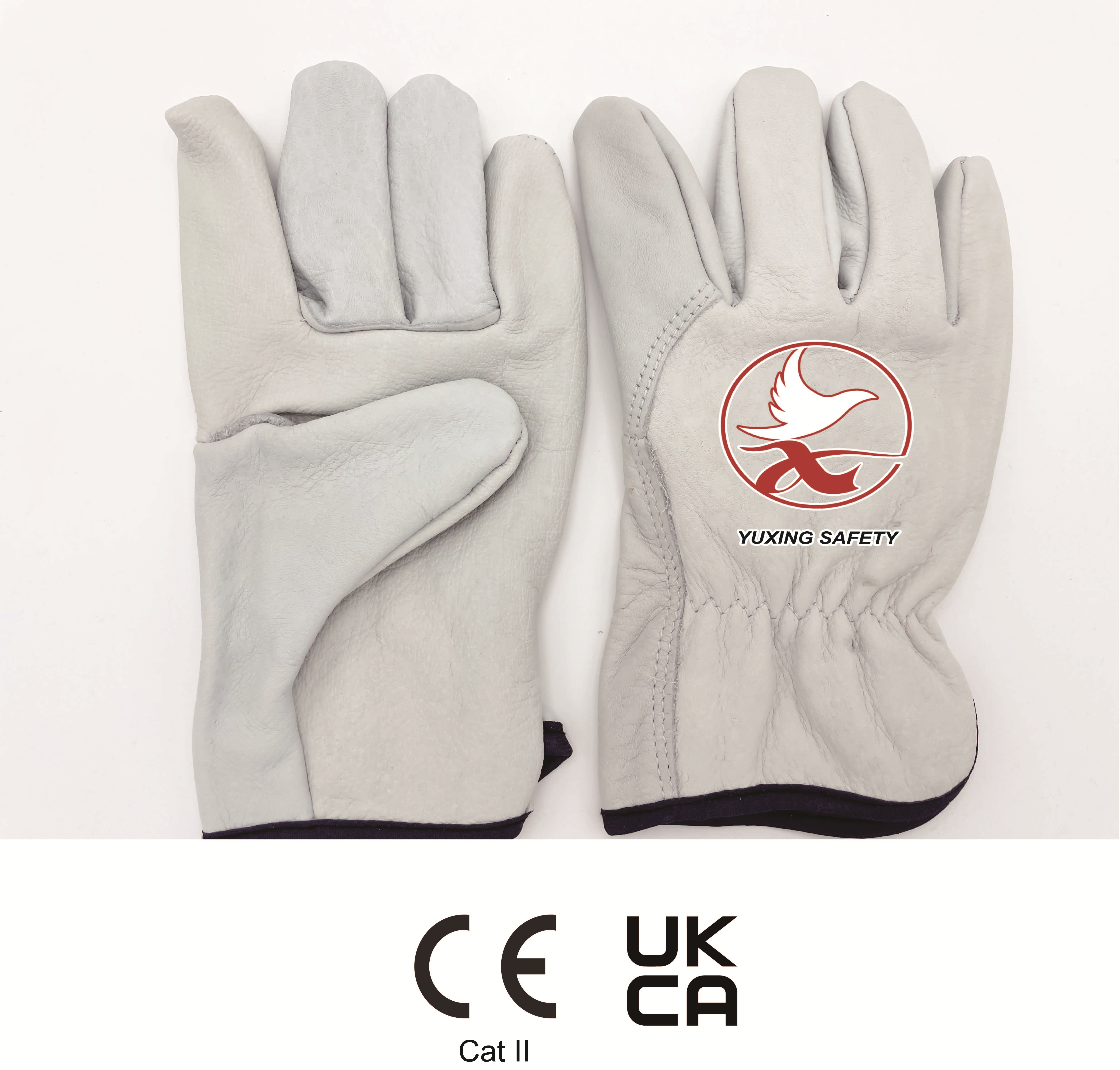 Cow leather gloves 24-28cm