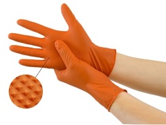 Nitrile Disposable gloves-Diamond Texture-M-8g