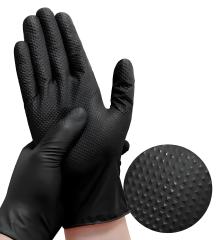 Nitrile Disposable gloves-Diamond Texture-M-8g
