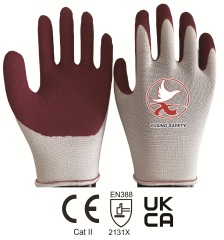 13 gauge BAMBOO liner with latex foam palm coating