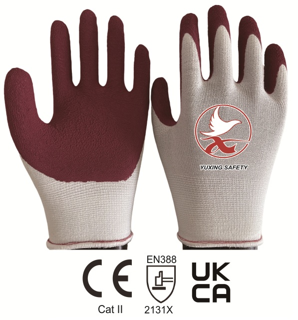 13 gauge BAMBOO liner with latex foam palm coating