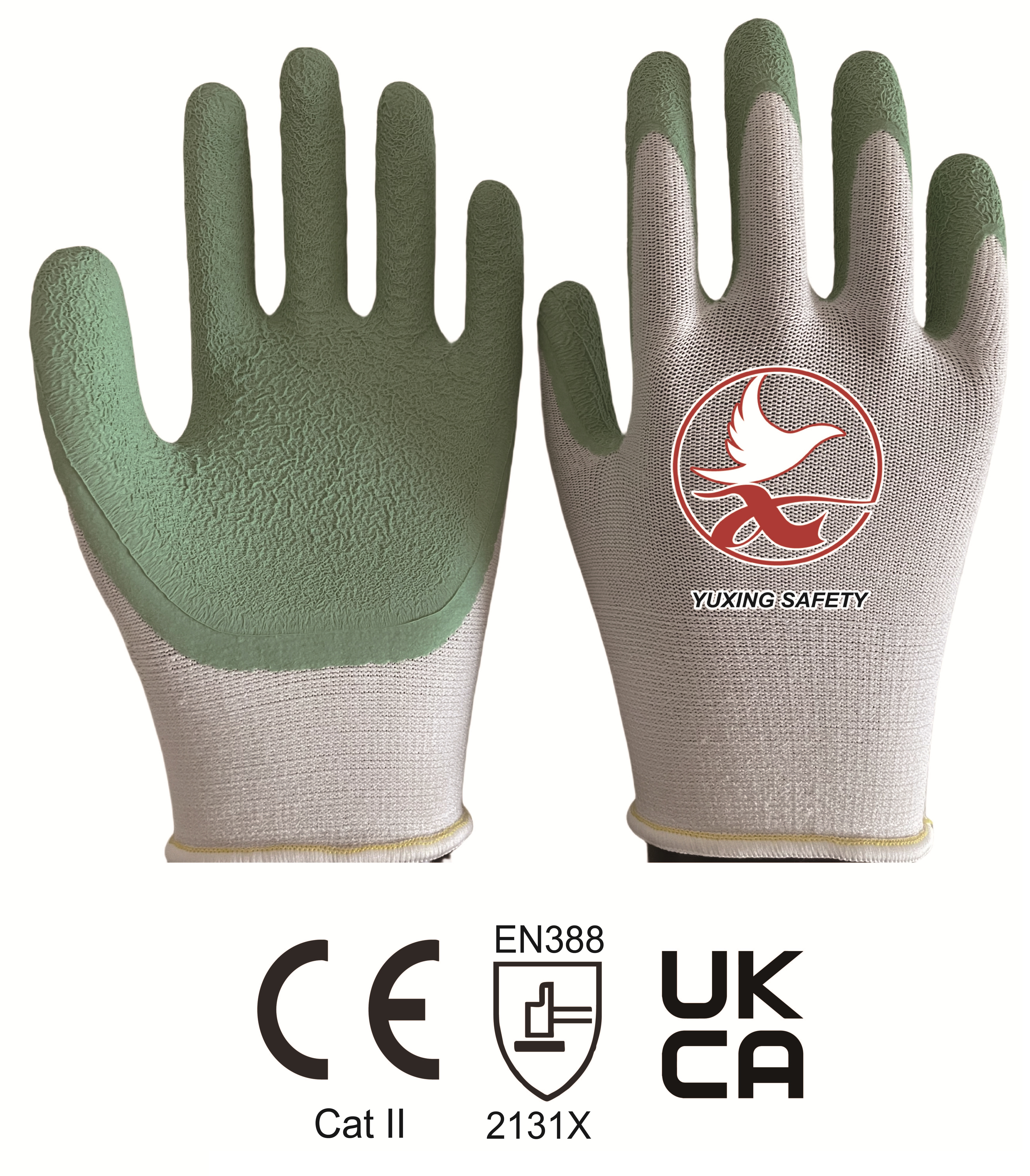 13 gauge BAMBOO liner with latex foam palm coating