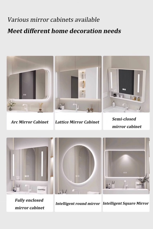 Modern Light Luxury Simple Bathroom Cabinet