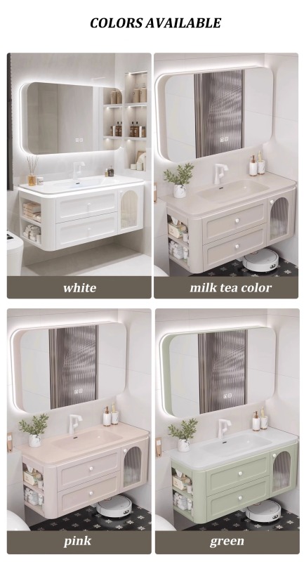 Modern Light Luxury Simple Bathroom Cabinet