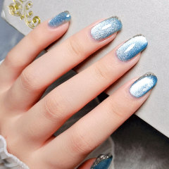 OEM Nail Art Ice Crystal Soda Cat Eye Gel Polish