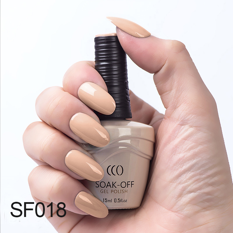 CCO color gel nude gel nail polish collection 15ml