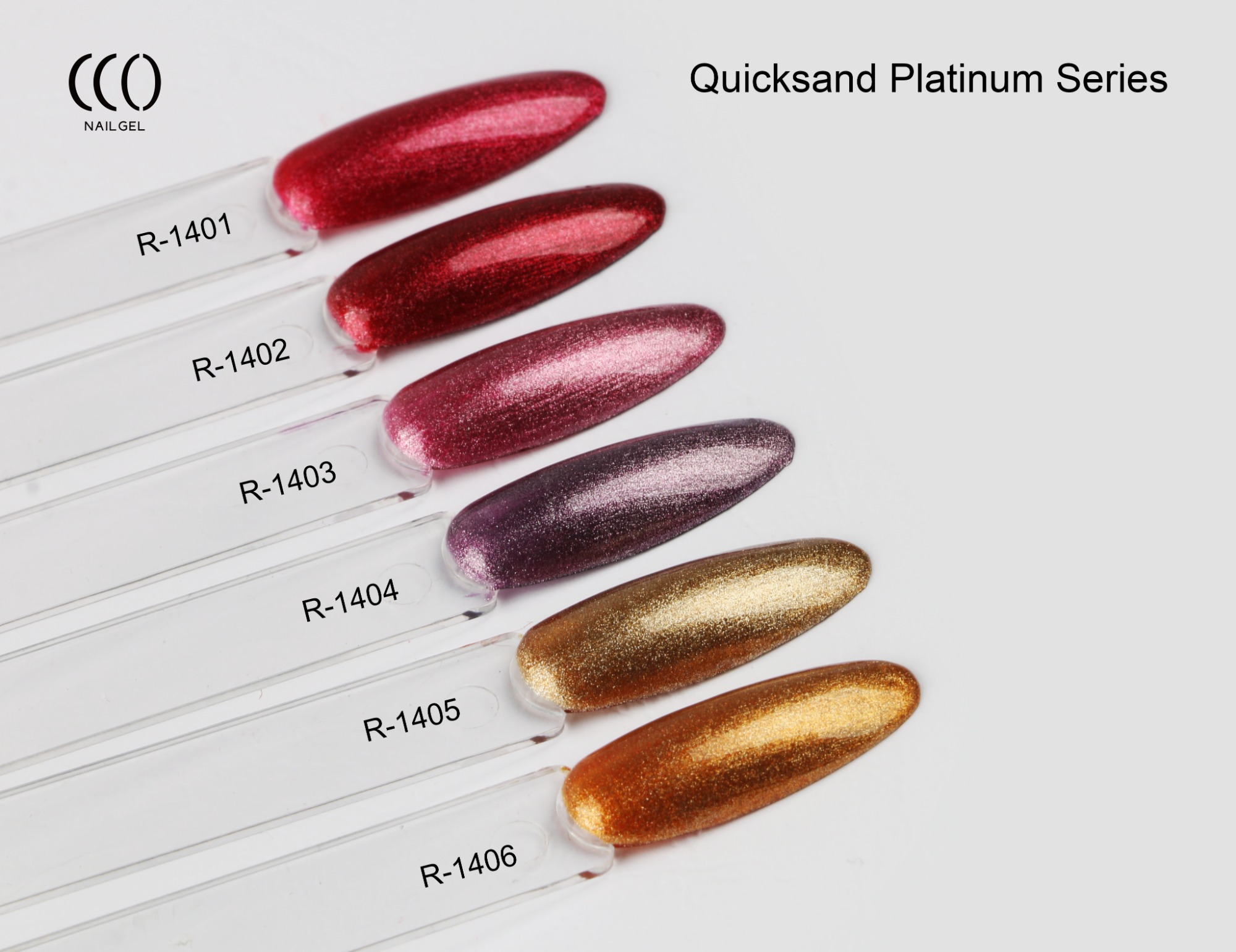 CCO OEM Gel Nail Polish Quicksand Platinum Gel