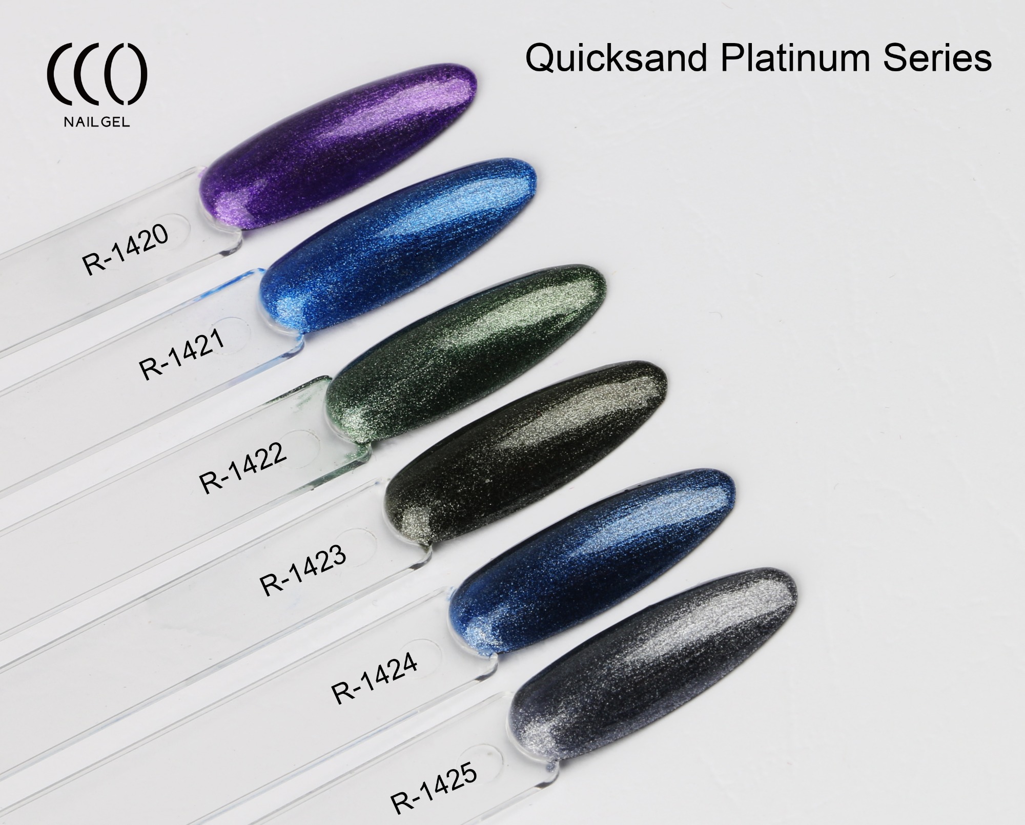 CCO OEM Gel Nail Polish Quicksand Platinum Gel