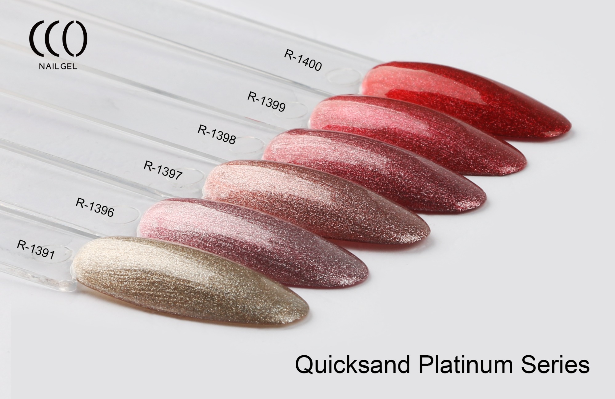 CCO OEM Gel Nail Polish Quicksand Platinum Gel