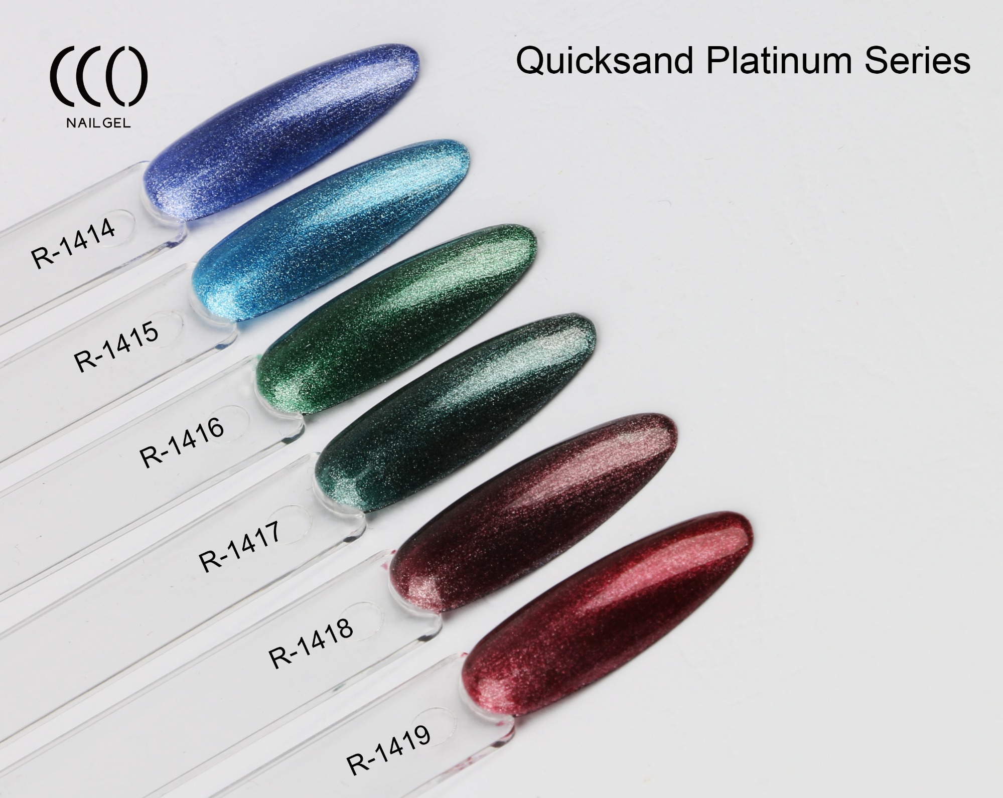 CCO OEM Gel Nail Polish Quicksand Platinum Gel