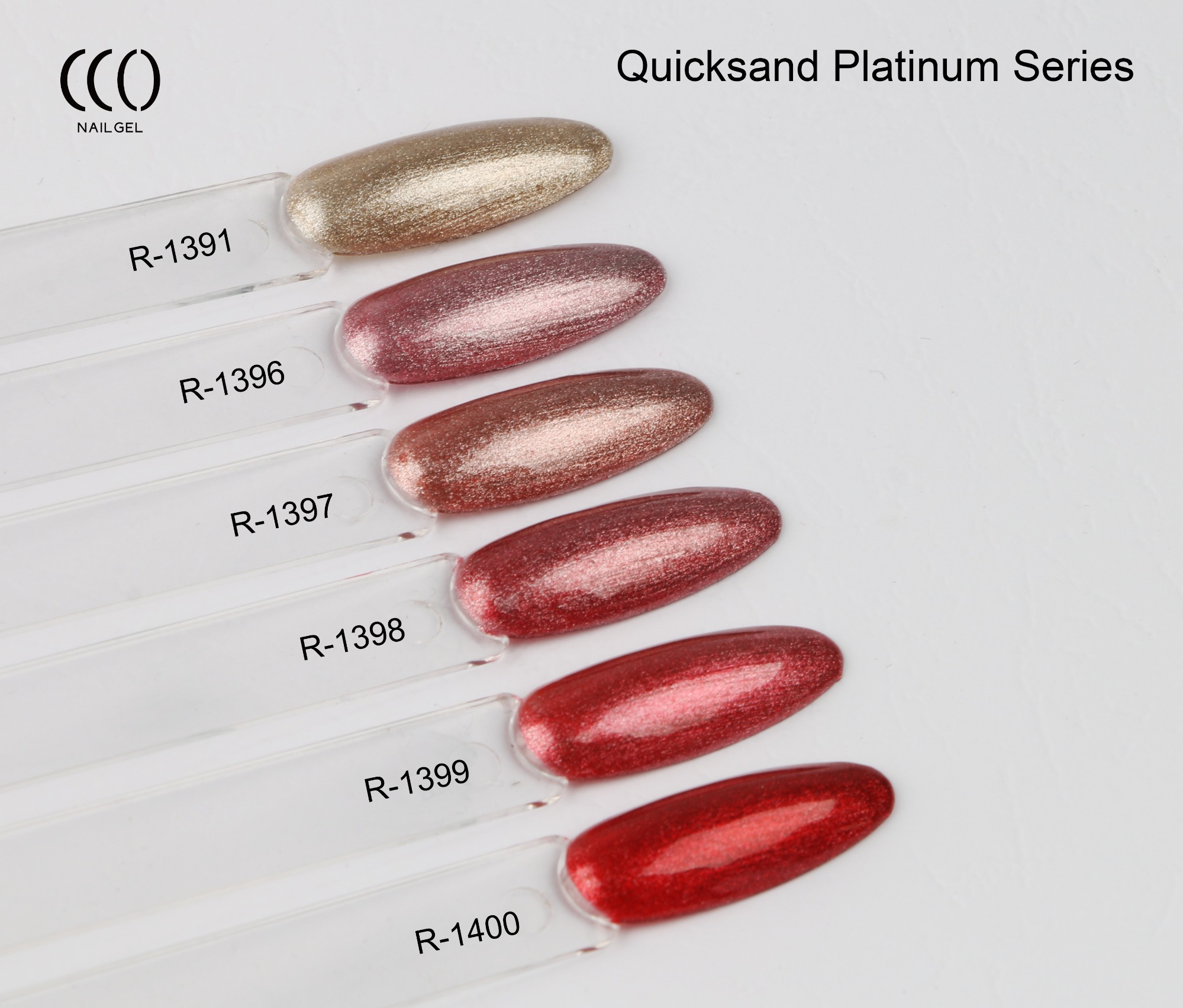 CCO OEM Gel Nail Polish Quicksand Platinum Gel