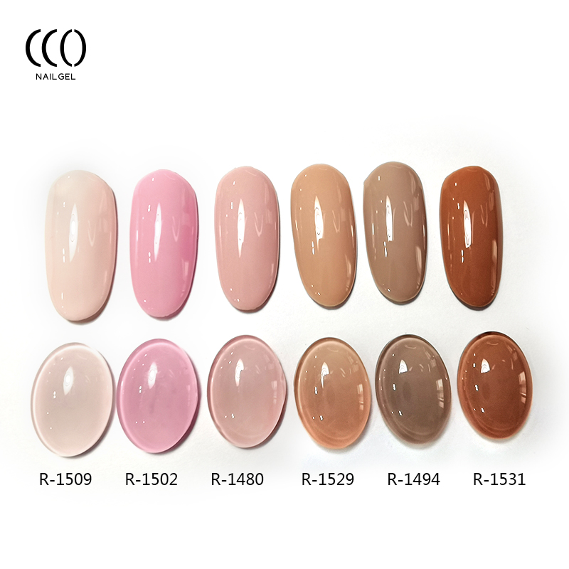 OEM Nail Art Design Nude Color Gel Polish