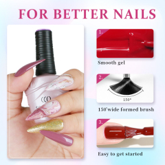 CCO Gel Nail Polish Manicure Gel Color 120 shades -15ML