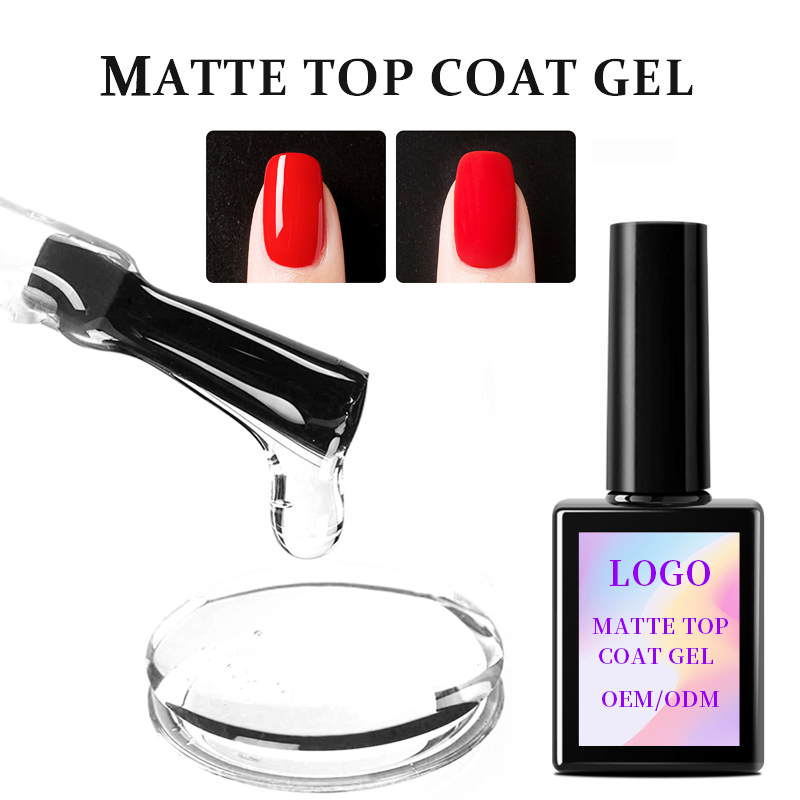 Long Lasting No Wipe Matte Top Coat