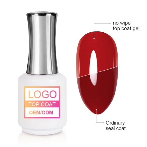 CCO Factory Wholesale No Wipe Top Coat Gel Polish 15ml