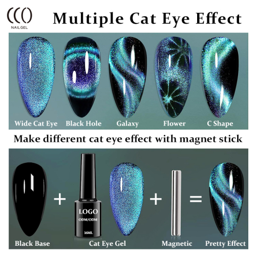 Wholesale Private Label Cat Eye Gel Polish UV Gel Nails Art