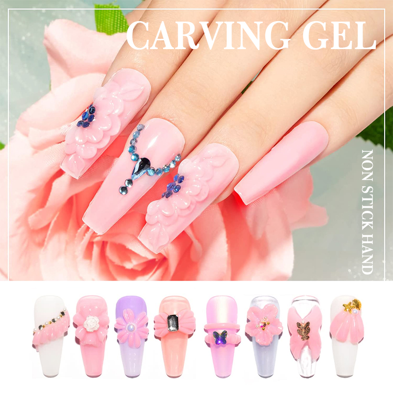 3D SCULPTING CARVING CLAY GEL FOR NAIL ART