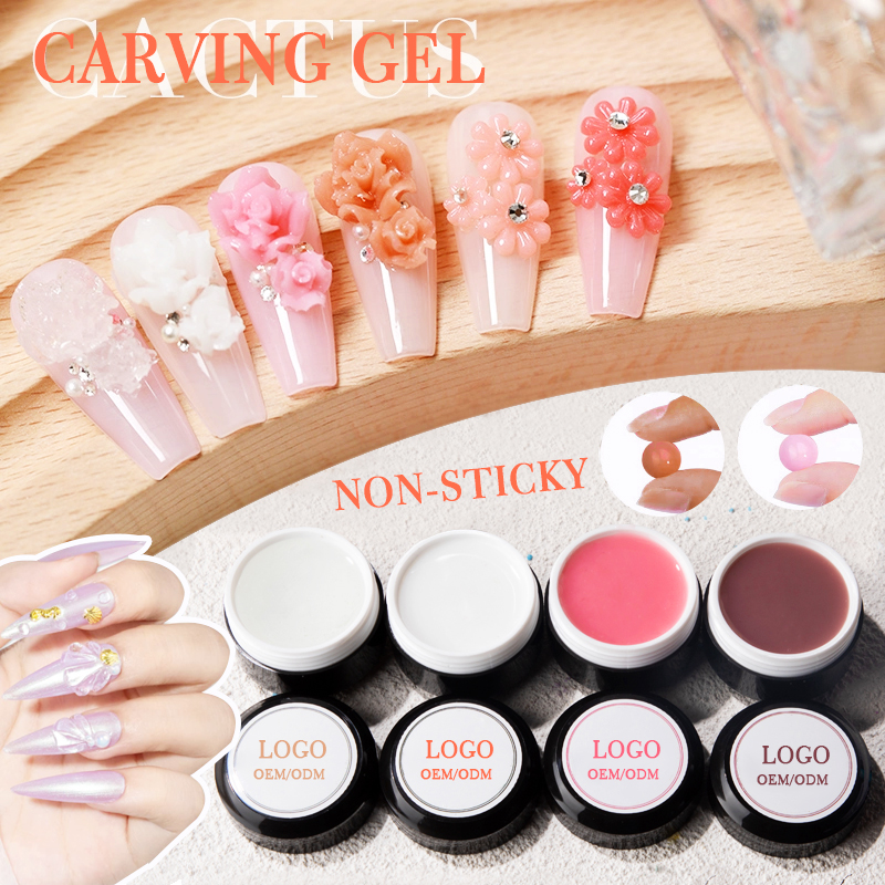 3D CARVING GEL EASY FOR SHAPING NAIL ART DESIGN