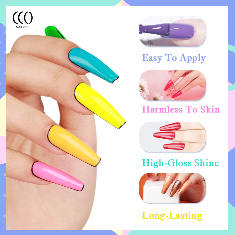 Nontoxic Custom Logo UV Gel Summer Nail Colors