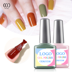 Custom Logo Long Lasting Colors Gel Polish For Nail Beauty Salon