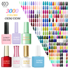 Private Label Soak Off Nail Color Gel Polish Highly Pigmented
