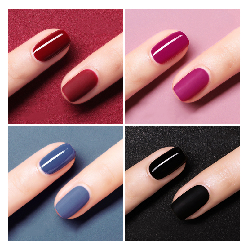 Matte Top Coat Gel Nail Polish Soak Off Salon DIY Gel Nail