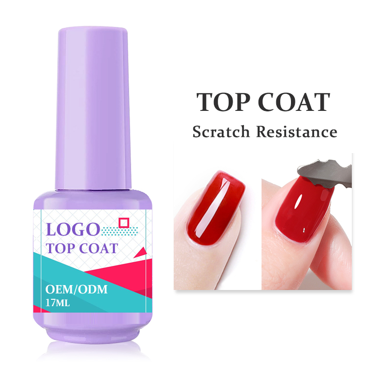 Wipe Nail Top Coat UV LED Top Coat Soak Off Gel Nail