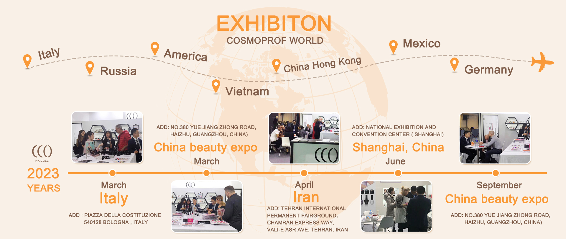 Nail gel industry Professional Exhibition