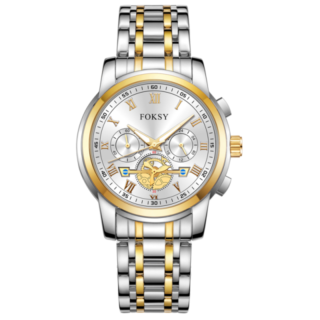 OEM ODM High Quality Fashion Custom Logo Alloy Fashion Minimalist Wrist Men Luxury Chronograph Quartz Watch Manufacturer for Men with Calendar Day and Date