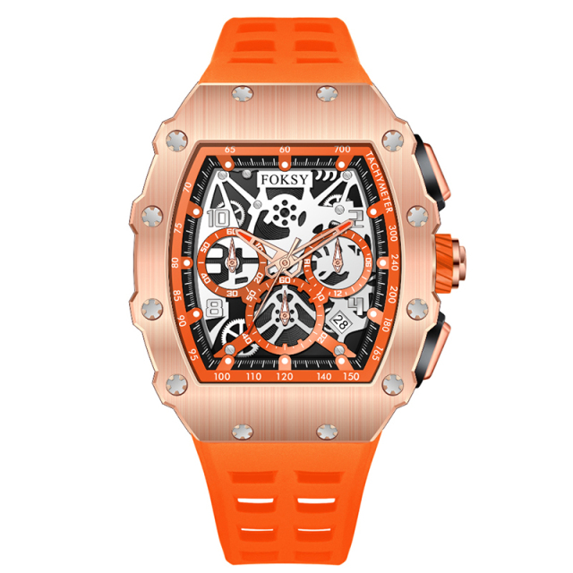 Luxury Waterproof Business Private Label Chronograph Wrist Quartz Watch for Men