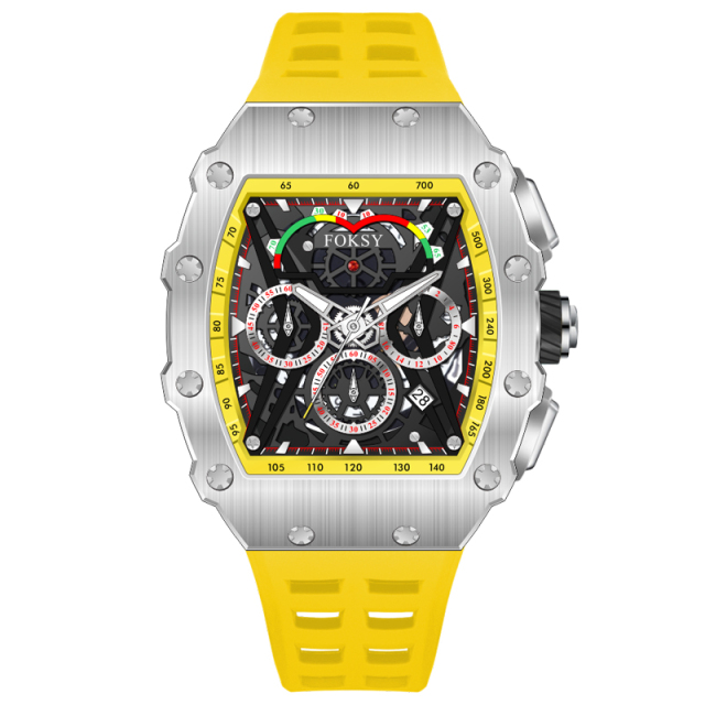 Private Label Fashion Stainless Steel Waterproof OEM ODM Luxury Chronograph Wrist Hand Quartz Watch Custom LOGO for Men