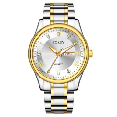 OEM ODM Alloy Custom Brand New Fashion Classic Luxury Wrist White Diamond Colour Private Label Quartz Watch for Men