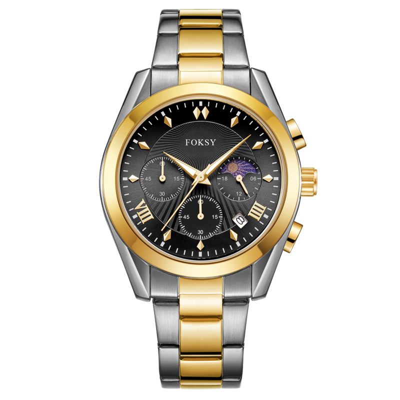 New Fashion Design Oem Brand High Quality Quartz Wristwatch Wrist Men Luxury Watch Water Proof Watch For Men