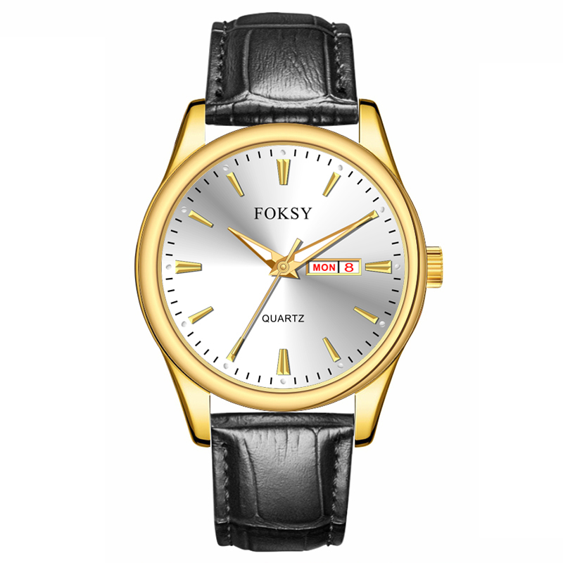 OEM ODM Simple Alloy Fashion Custom Brand New Fashion Classic Luxury Wrist White Colour Private Label Watch for Men