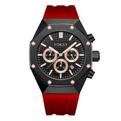 Classic Original Waterproof Minimalist Wrist Luxury Stainless Steel Square Shape Watch for Men
