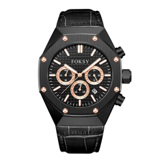 Classic Original Waterproof Minimalist Wrist Luxury Stainless Steel Square Shape Watch for Men