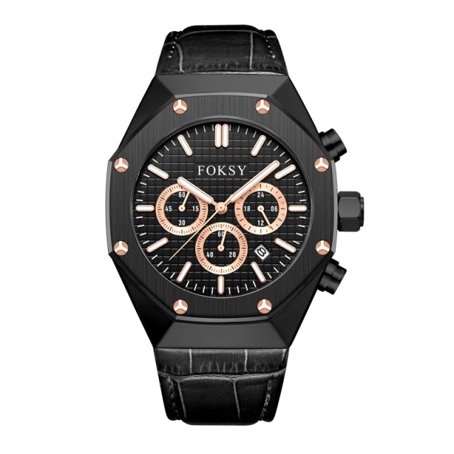 Classic Original Waterproof Minimalist Wrist Luxury Stainless Steel Square Shape Watch for Men