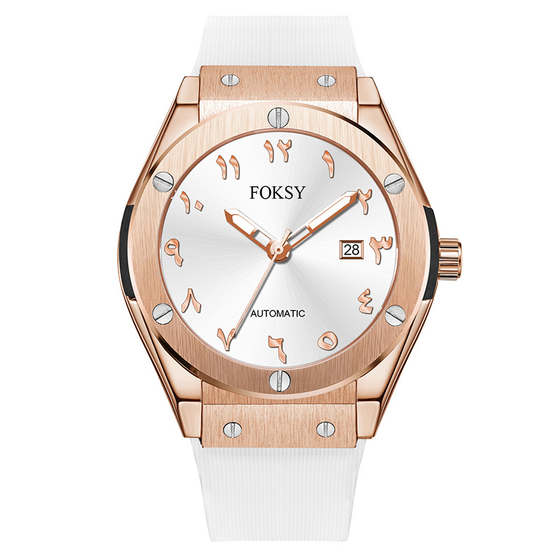Hot Selling New Design Brand Private Label Arabic Numerals Dial Waterproof Luxury Men Watches