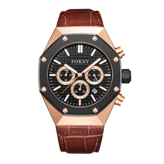 Classic Original Waterproof Minimalist Wrist Luxury Stainless Steel Square Shape Watch for Men