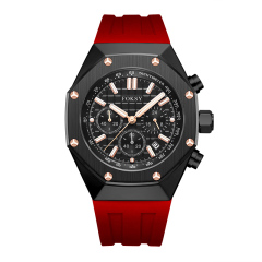 New Fashion Classic Brand Stainless Steel Wrist Rectangular Rectangle Watch for Men