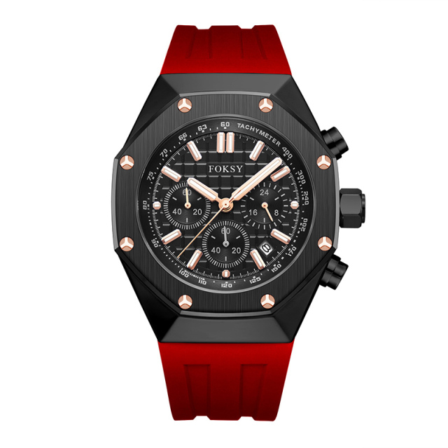 New Fashion Classic Brand Stainless Steel Wrist Rectangular Rectangle Watch for Men